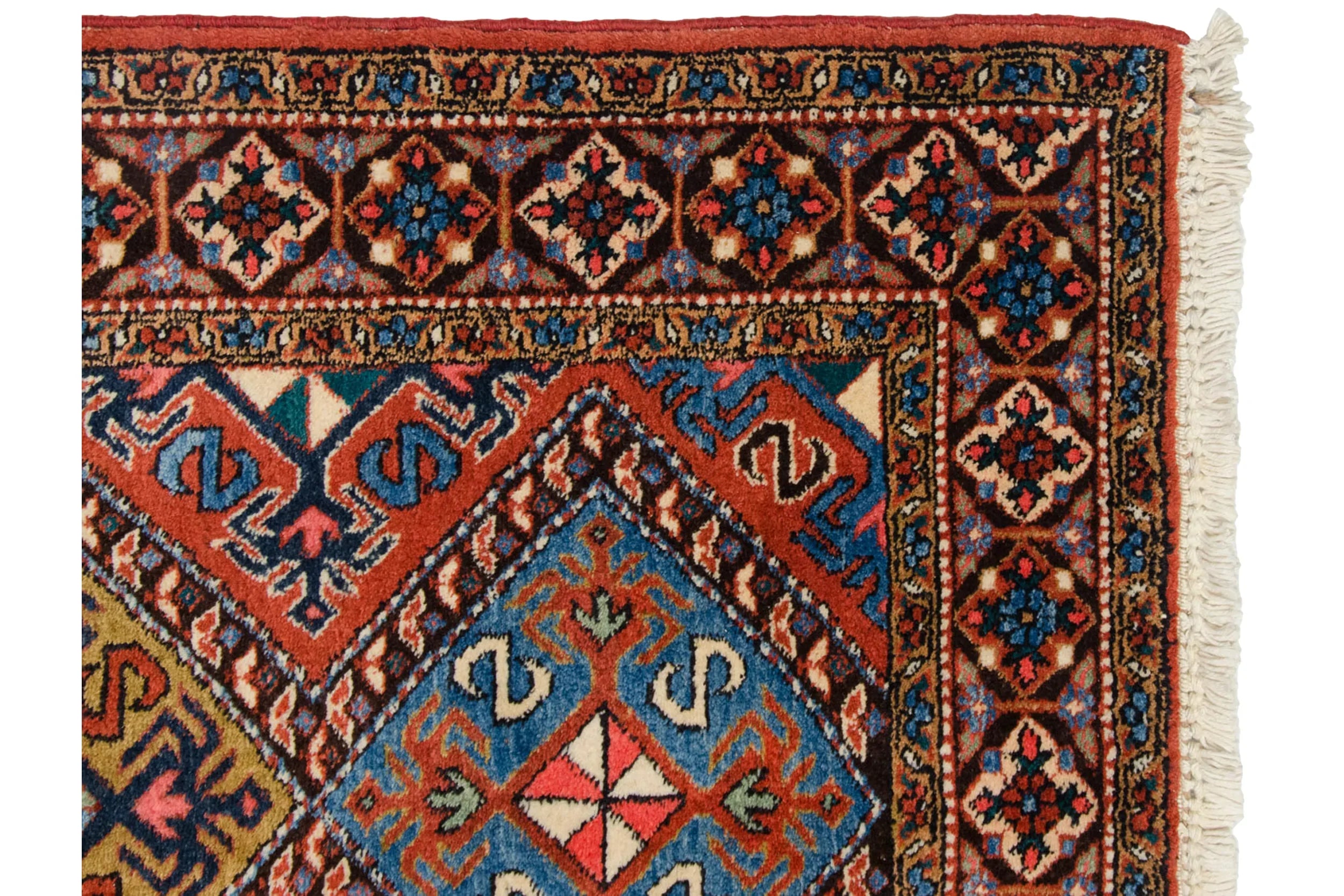 3x11.5 Vintage Ardebil Rug Runner