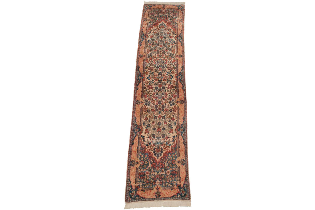 2.5x11 Vintage Kerman Rug Runner
