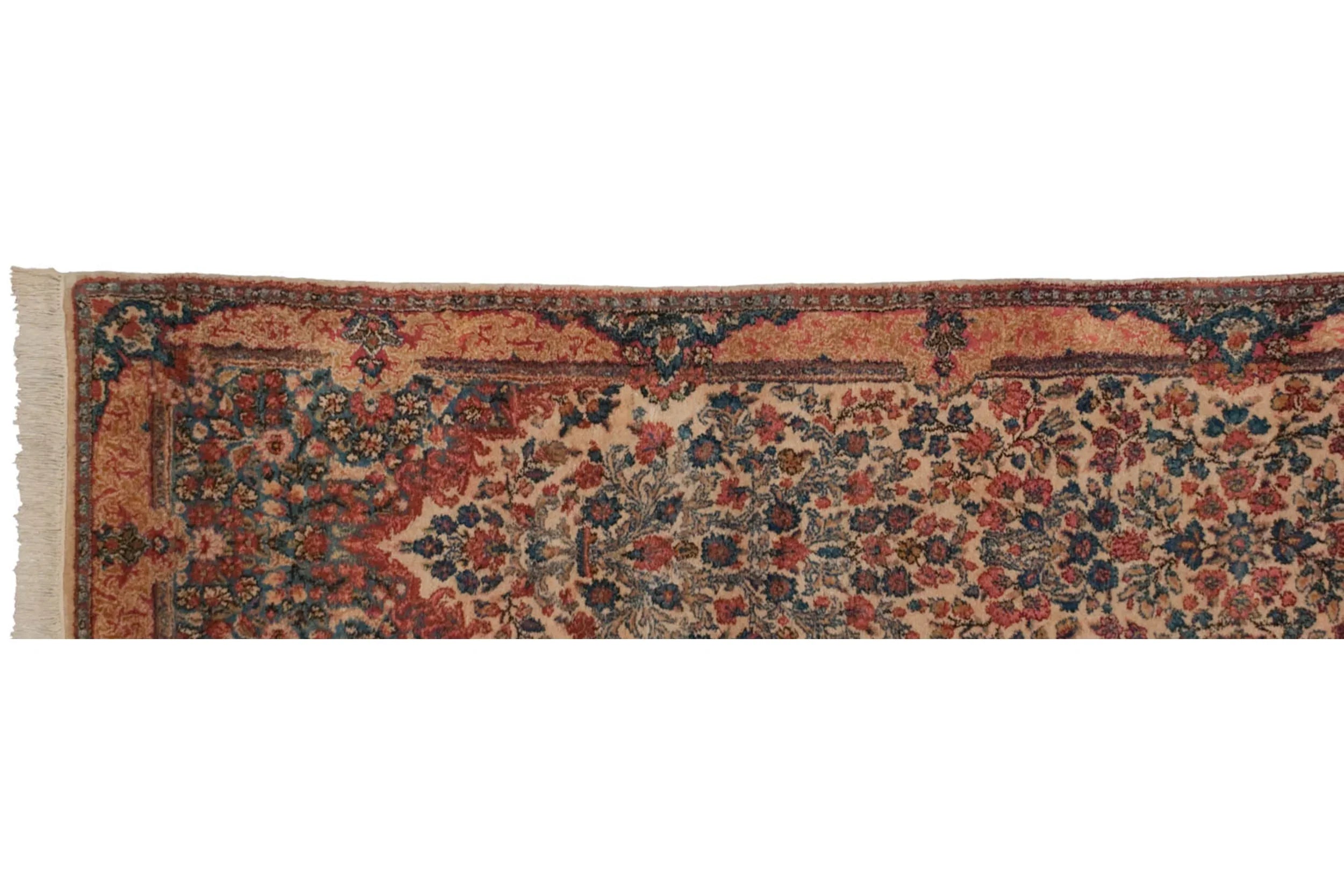 2.5x11 Vintage Kerman Rug Runner