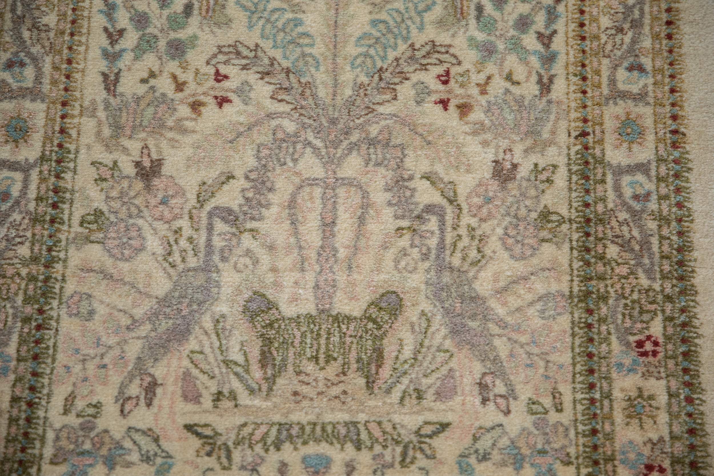 2.5x12 Vintage Tabriz Rug Runner