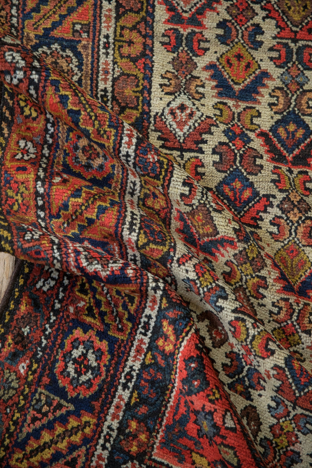 4x11.5 Vintage Hamadan Rug Runner