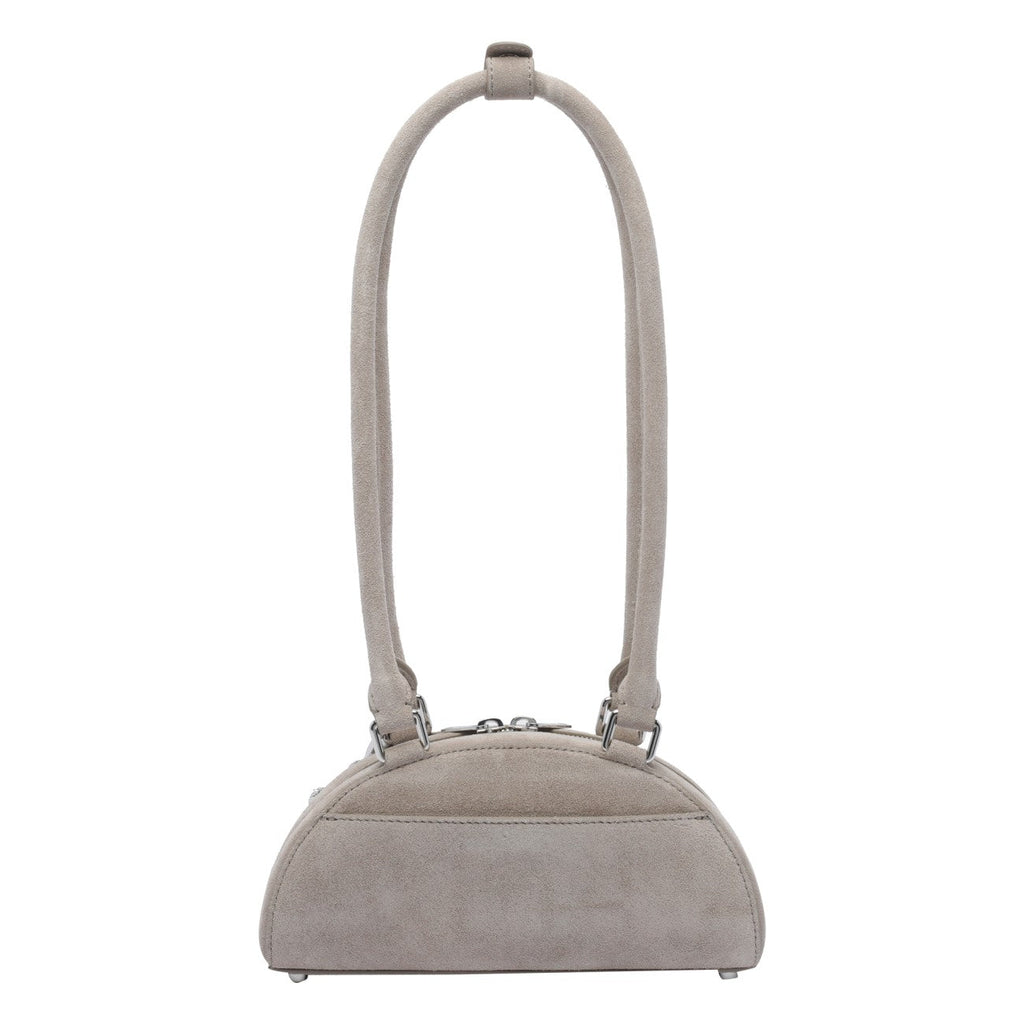 Self Portrait Women Mini Suede Bow Charm Shoulder Bag