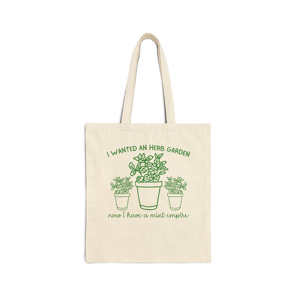 Mint Gardening Tote Bag