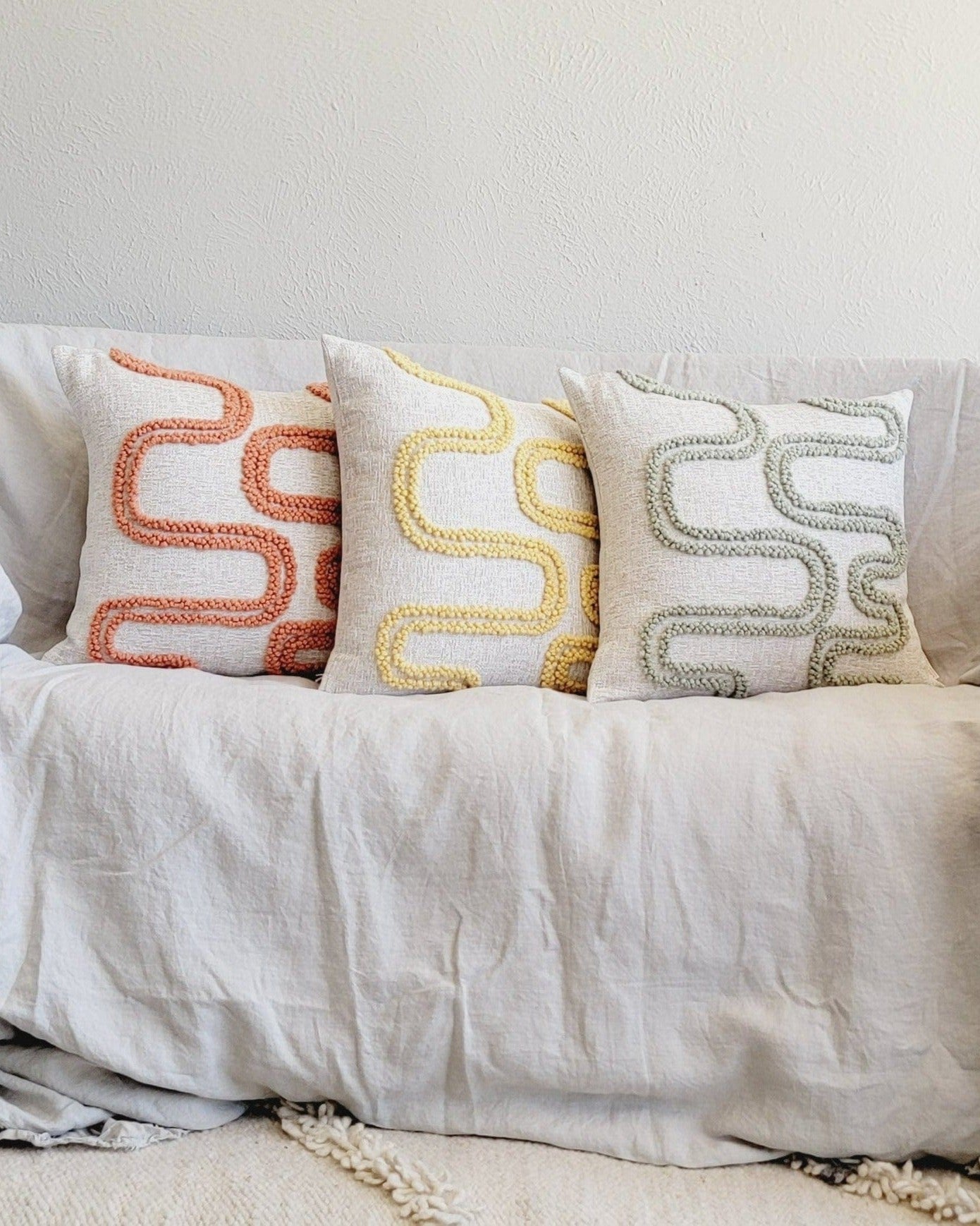Mirage Throw Pillow
