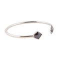 Mirror Image Hematite and Sterling Silver Bracelet