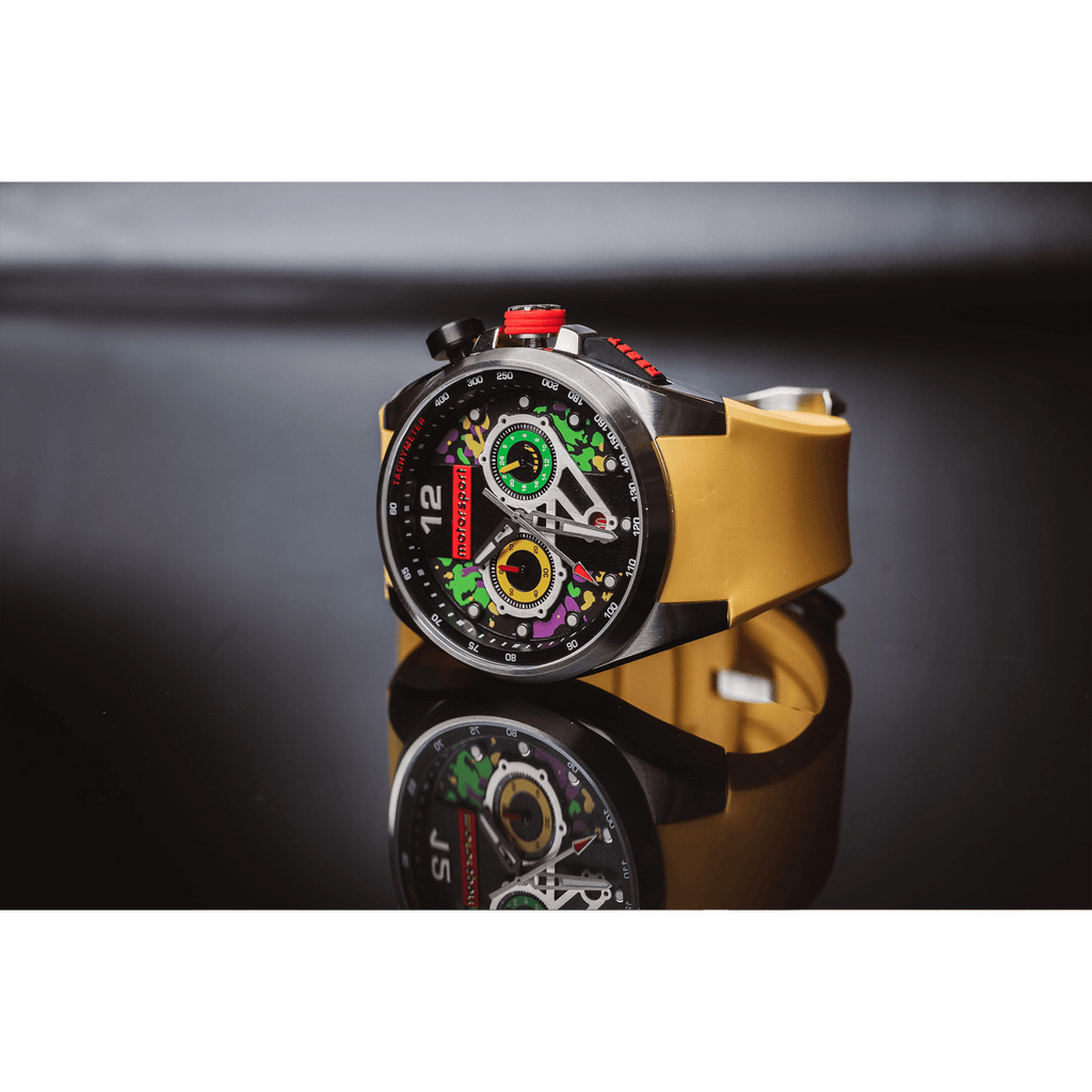 Motorsport Rebel - Black - Yellow