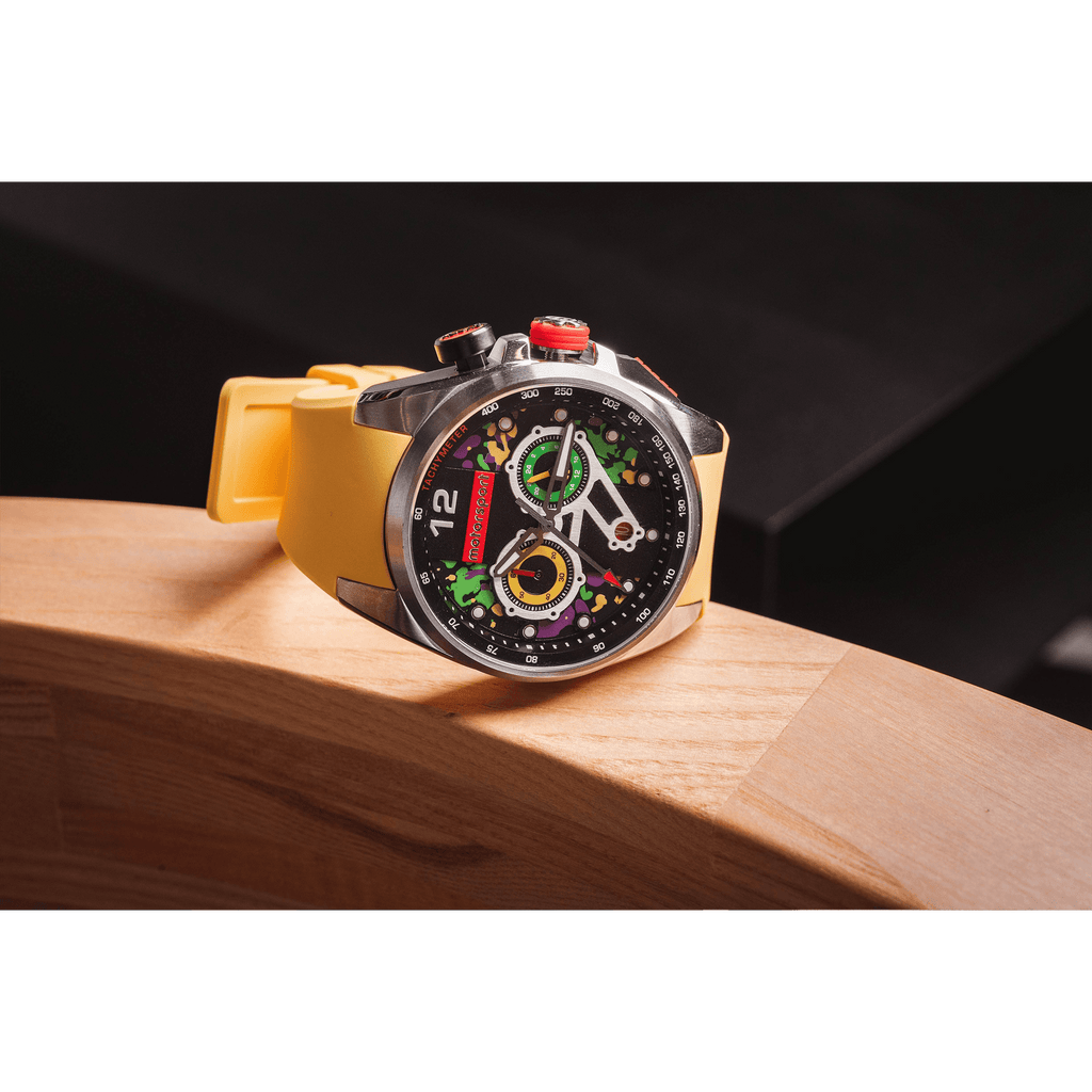 Motorsport Rebel - Black - Yellow