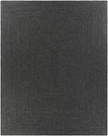 Black Braided Faux Jute Rug