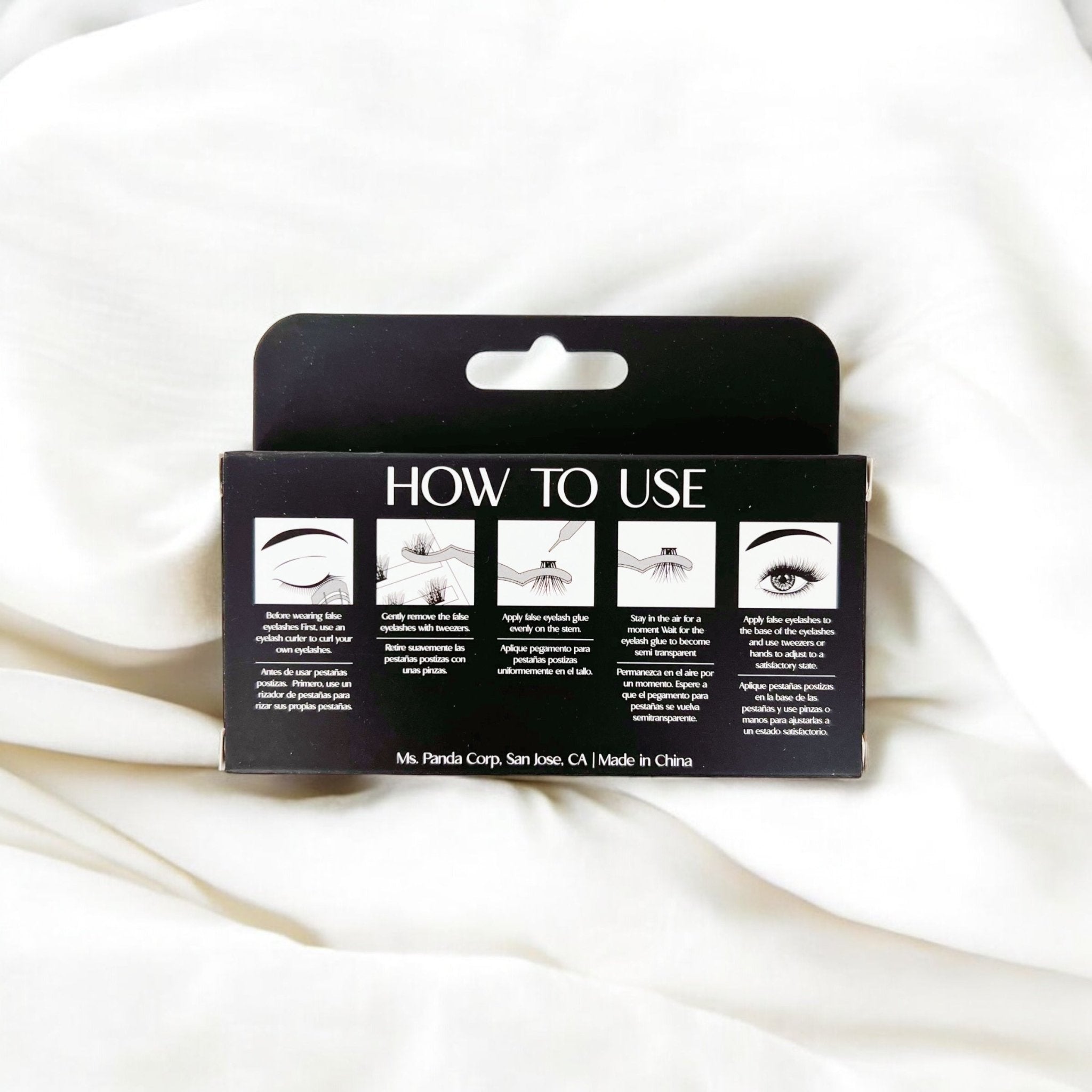 Ms. Panda Cluster Lashes – 10–16mm Mix Curl False Eyelash Set