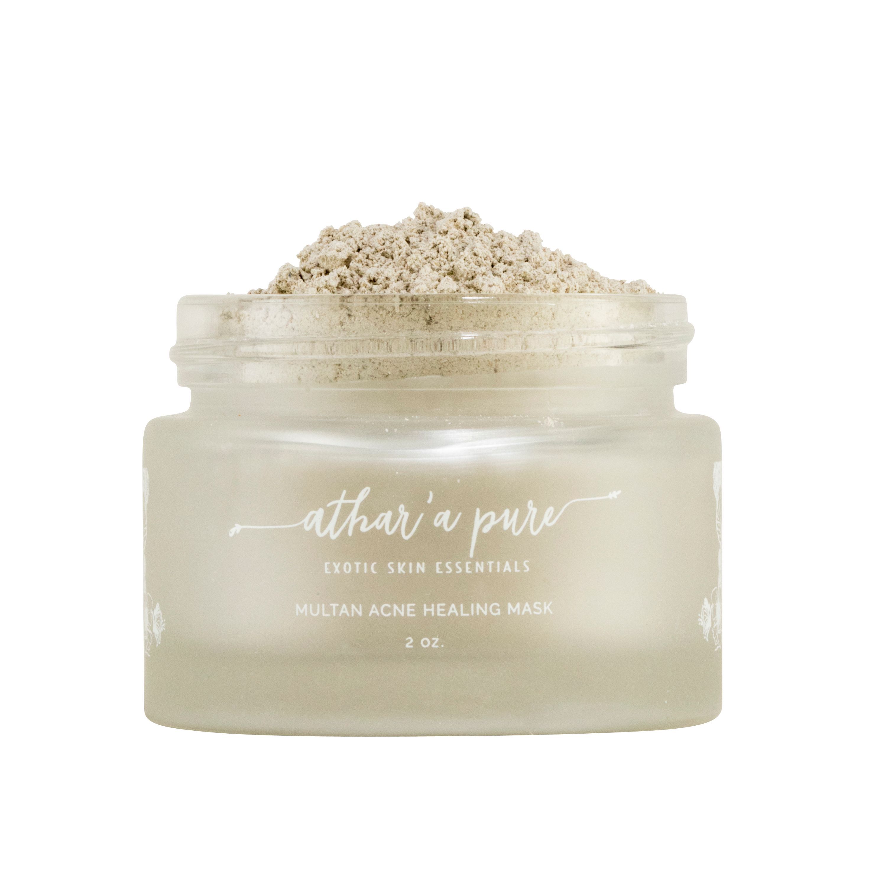 Multan Acne Activated Charcoal Healing Mask by Athar'a Pure