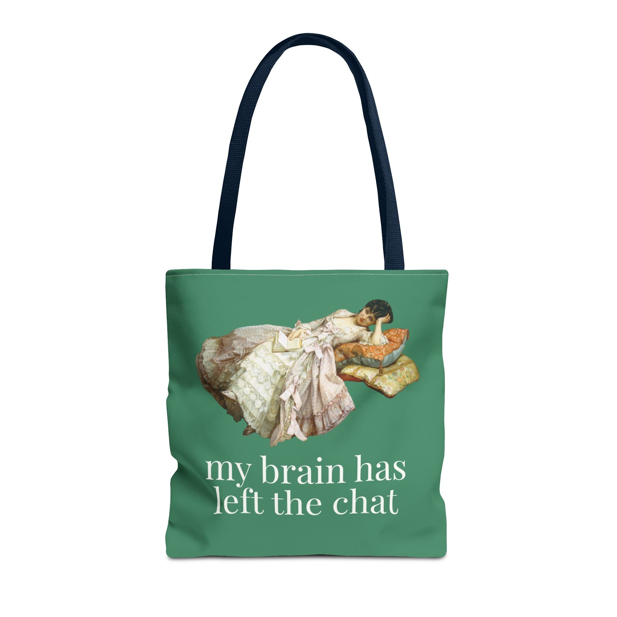 My Brain Has Left the Chart: Funny Art History Tote Bag