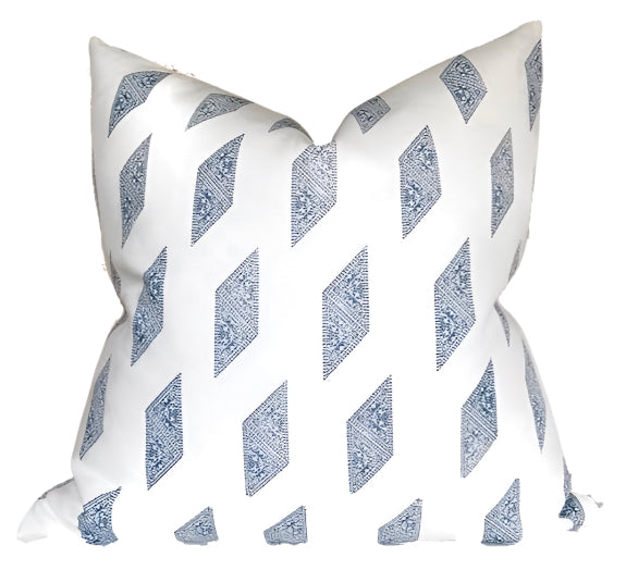 Myriad Pillow Cover in Lake Blue, Susan Connor Textiles