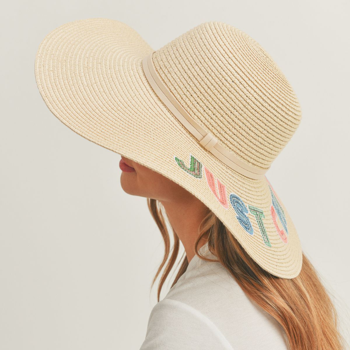 Beige Floppy Hat Stylish Casual Chic Accessory