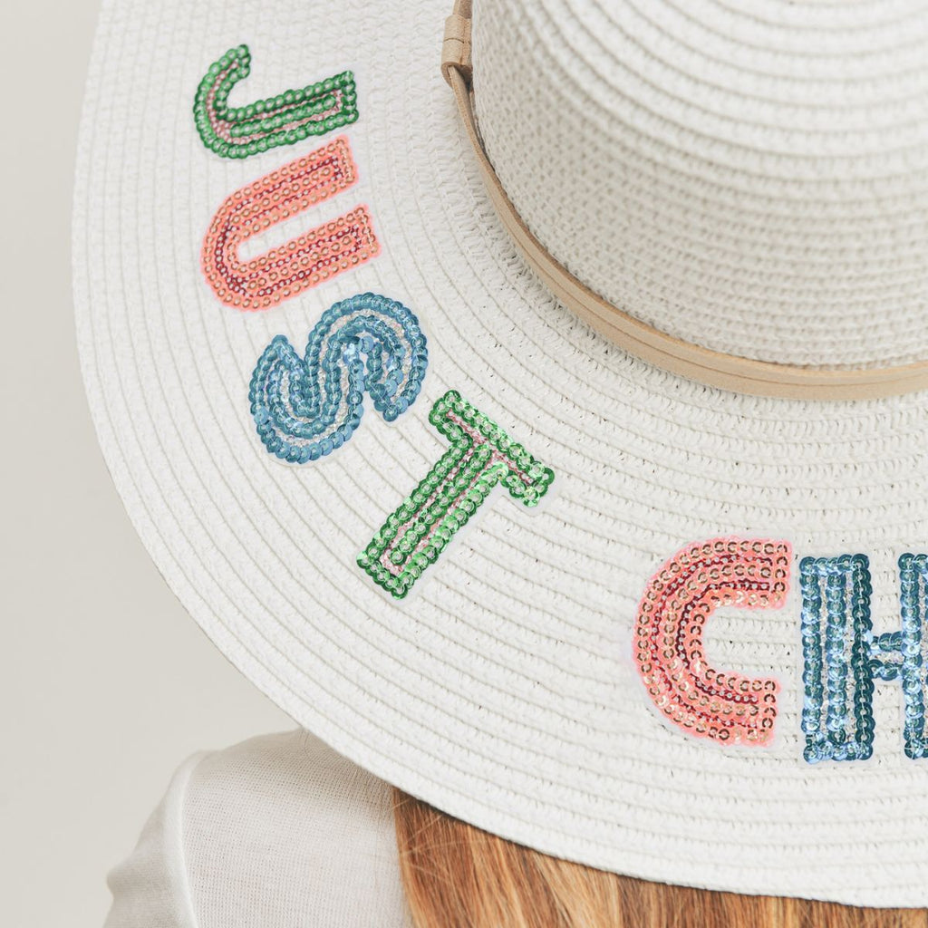 White Floppy Hat Casual Chic Stylish Accessory