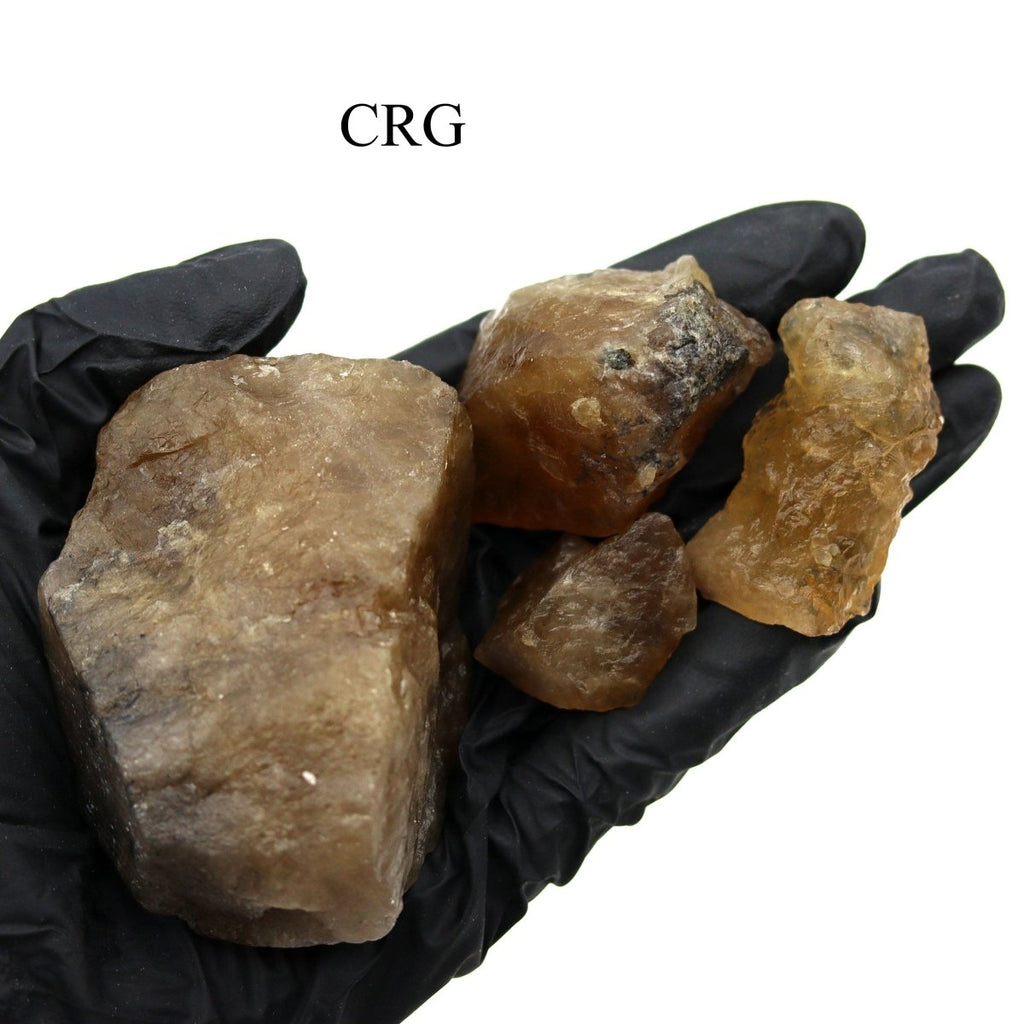 Natural Citrine Rough Rock from Brazil 2-6" avg