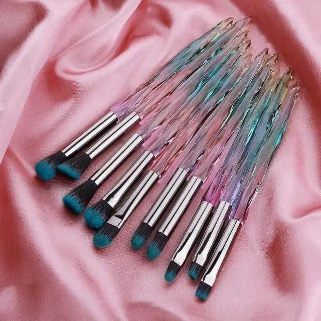 Luxury Crystal Makeup Brushes