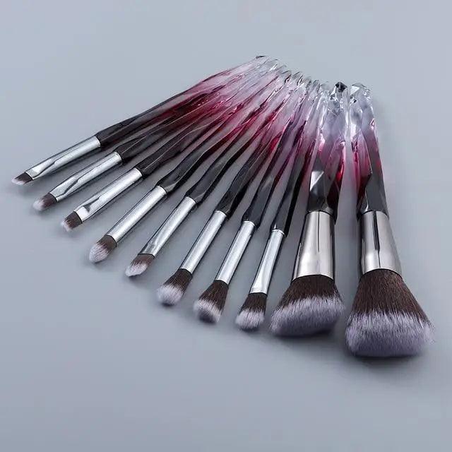 Luxury Crystal Makeup Brushes