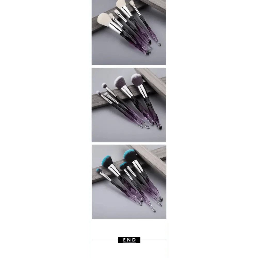 Luxury Crystal Makeup Brushes