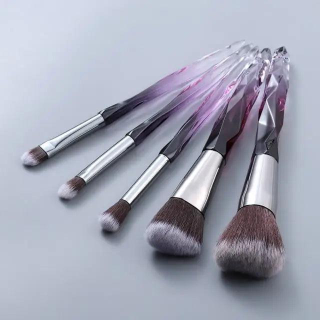 Luxury Crystal Makeup Brushes