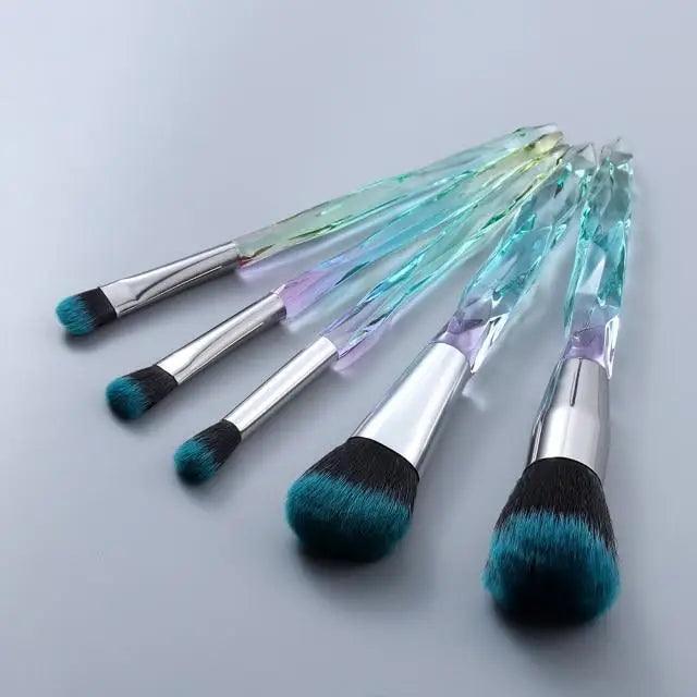Luxury Crystal Makeup Brushes