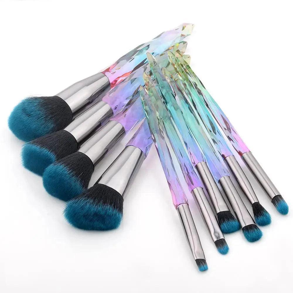 Luxury Crystal Makeup Brushes