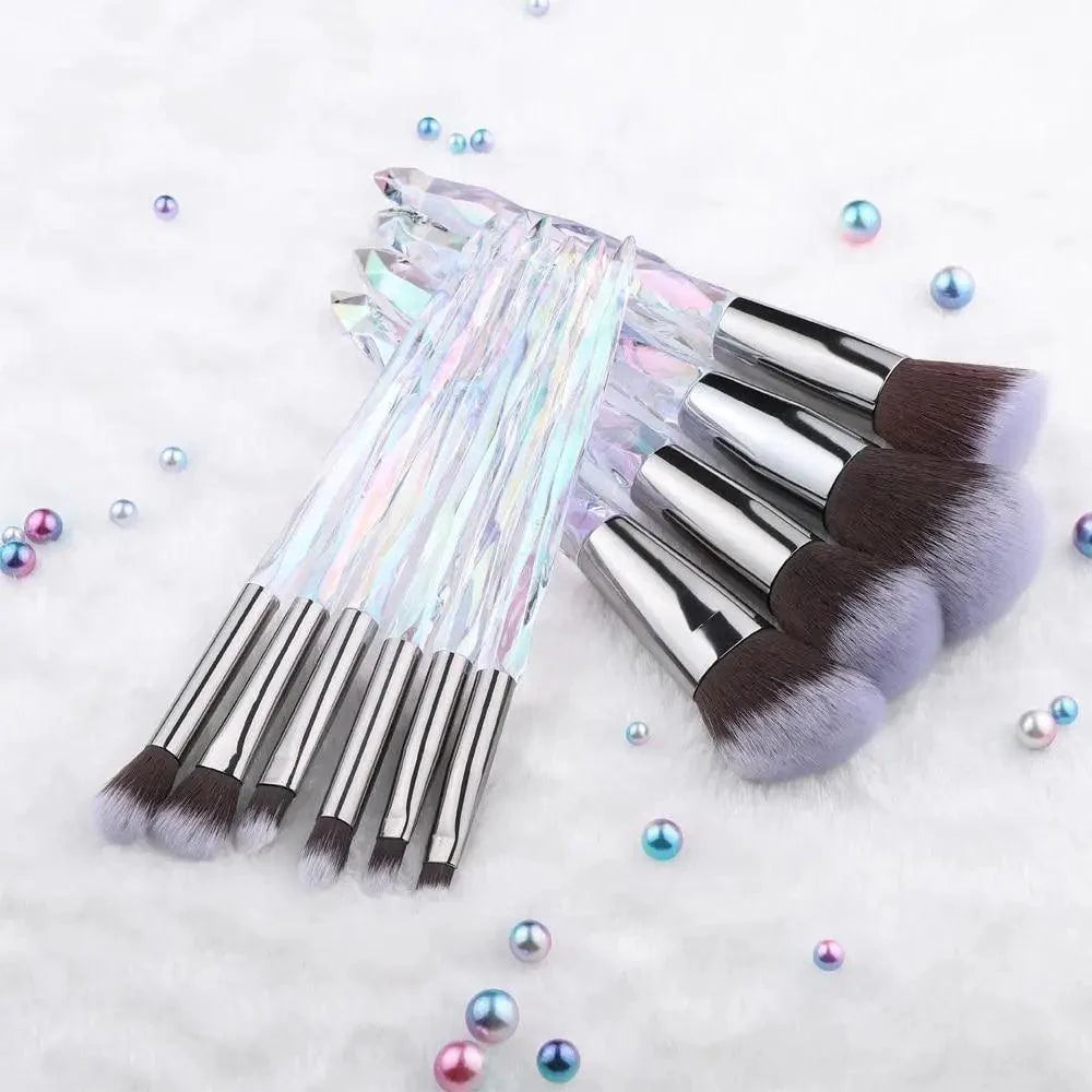 Luxury Crystal Makeup Brushes