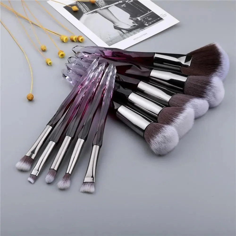 Luxury Crystal Makeup Brushes