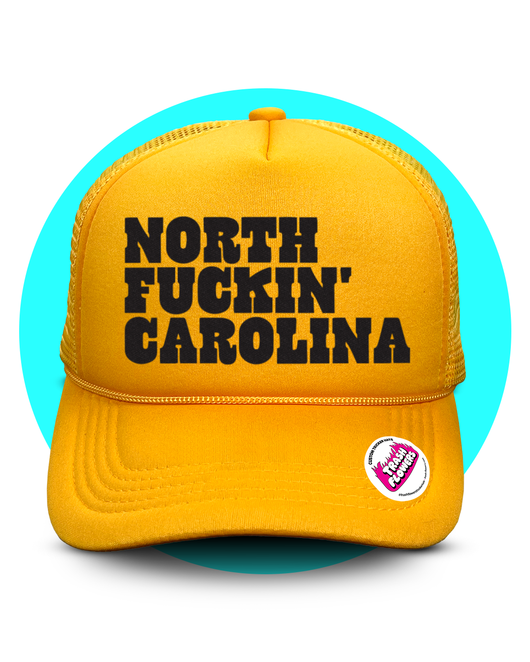 Every Fuckin' US State Trucker hat