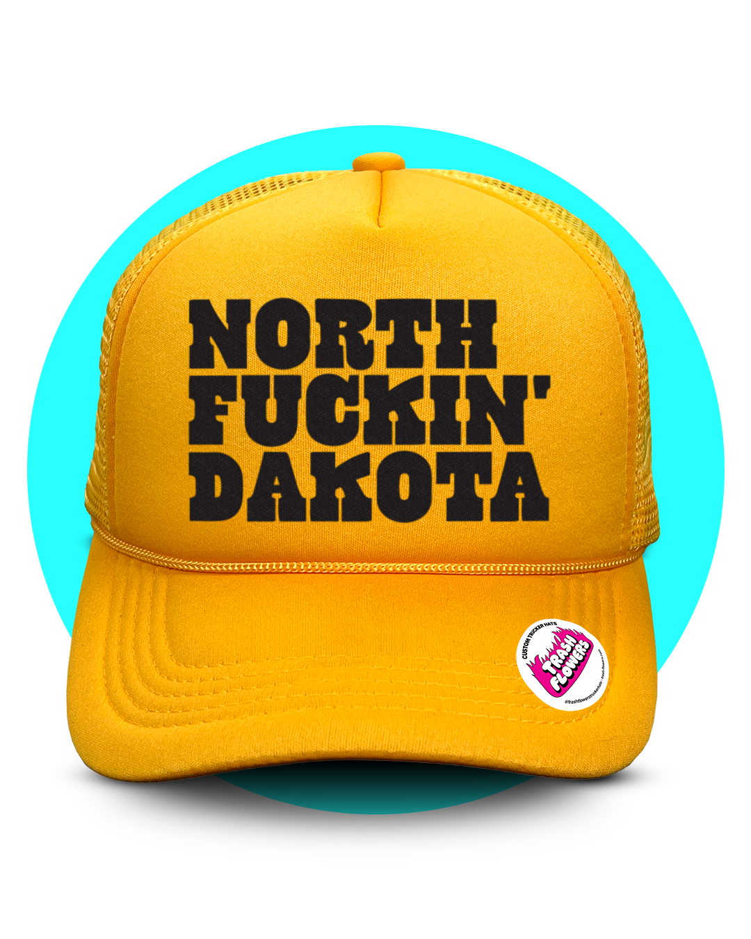 Every Fuckin' US State Trucker hat