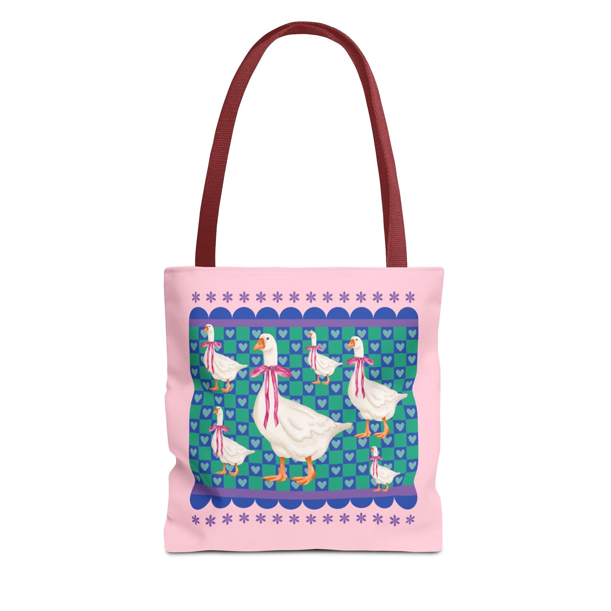Nostalgic Silly Goose Tote Bag