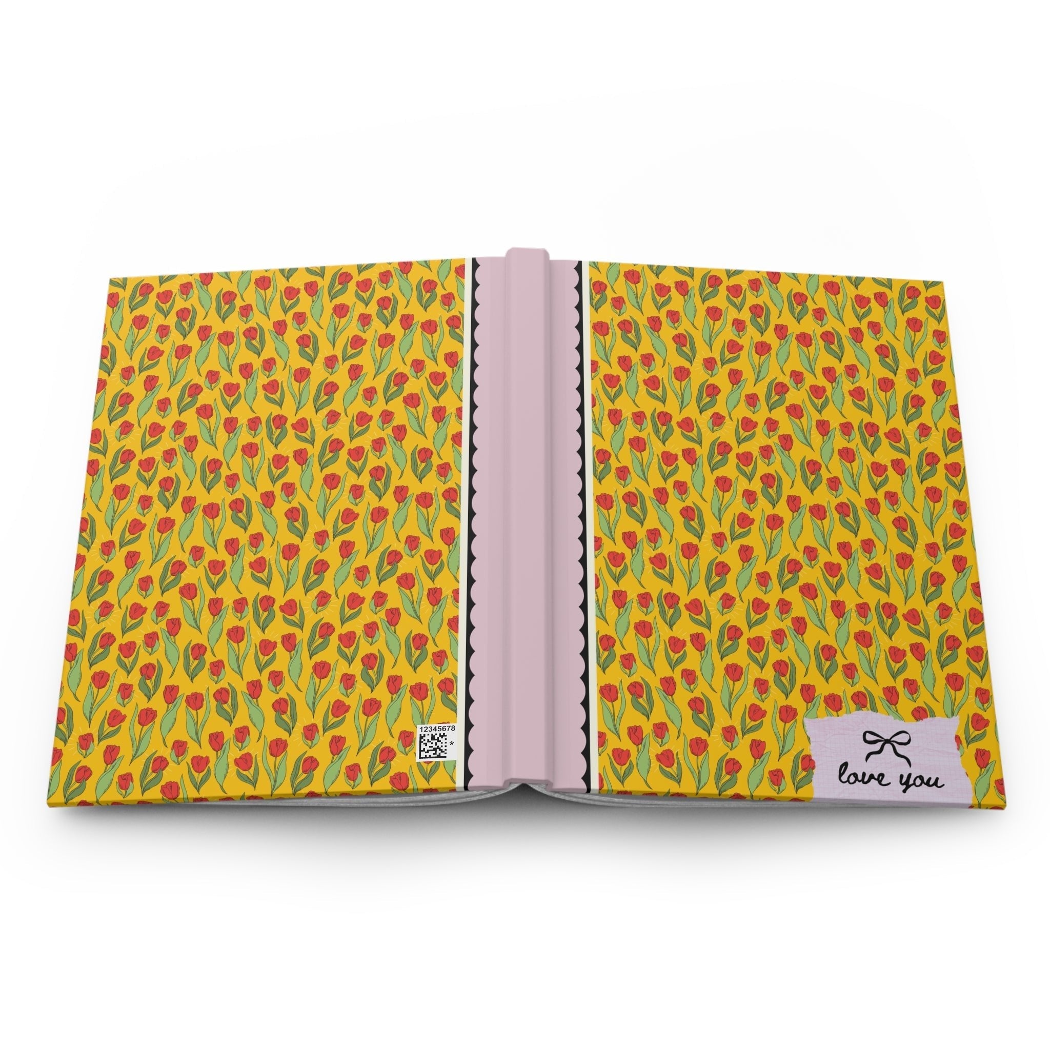 Notebook: Colorful Tulips