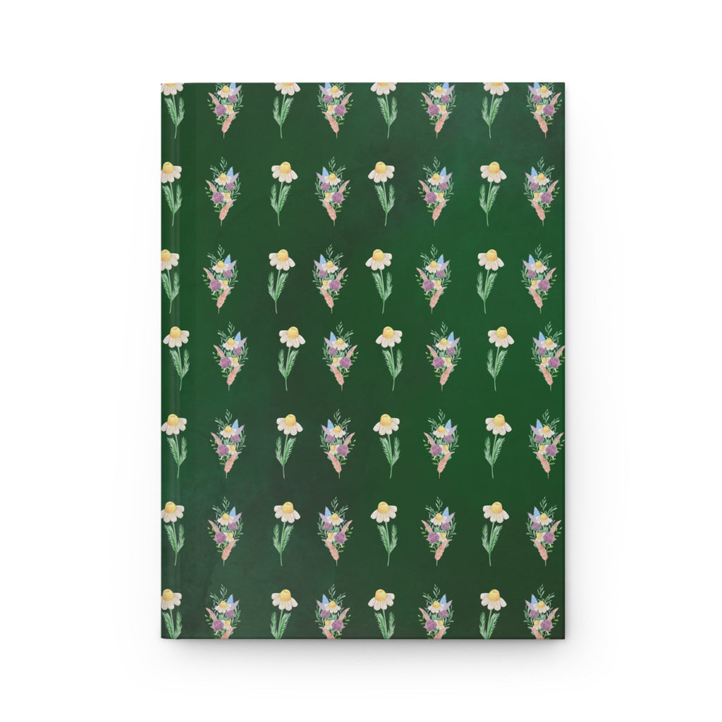 Notebook with Daisies + Spring Flowers