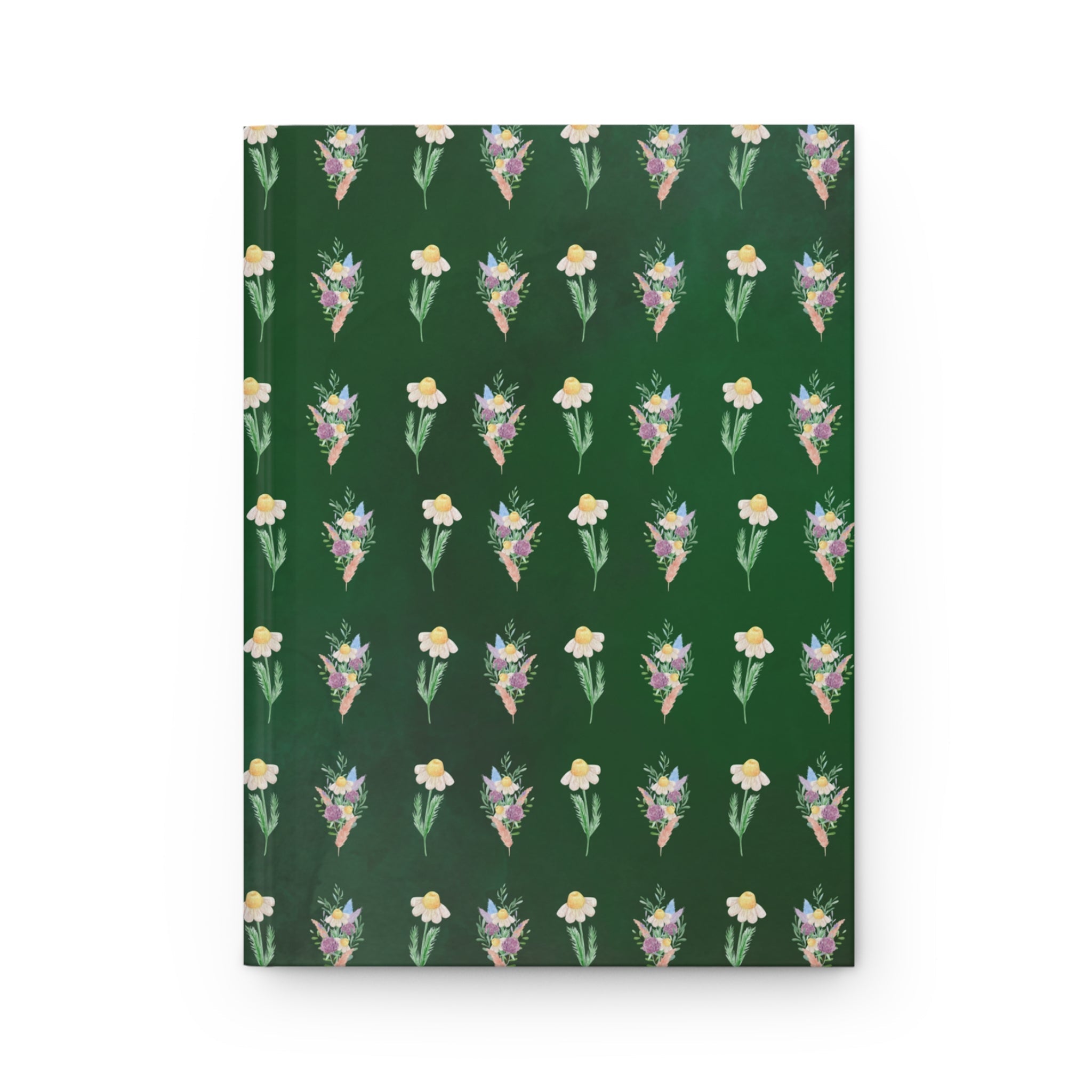 Notebook with Daisies + Spring Flowers