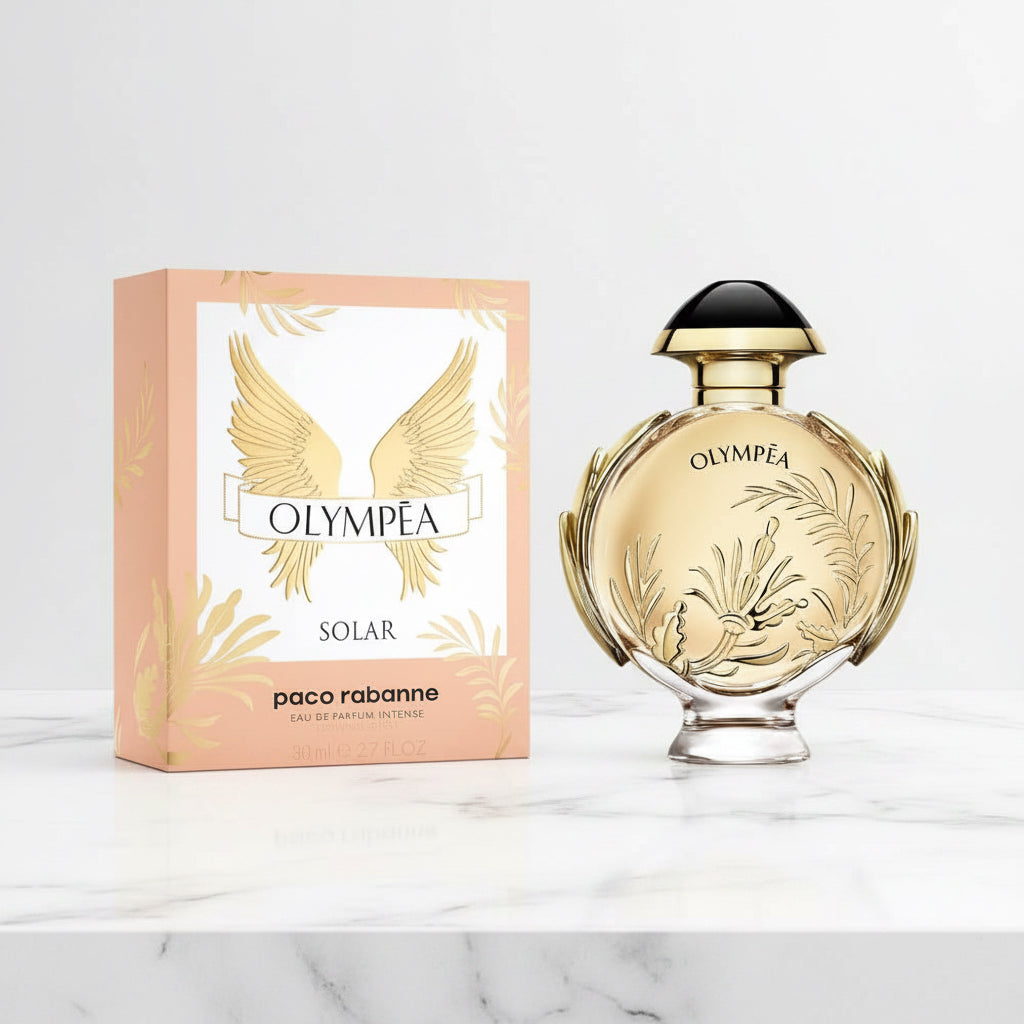 Olympea Solar by Paco Rabanne perfume her EDP intense 2.7 oz New in Box