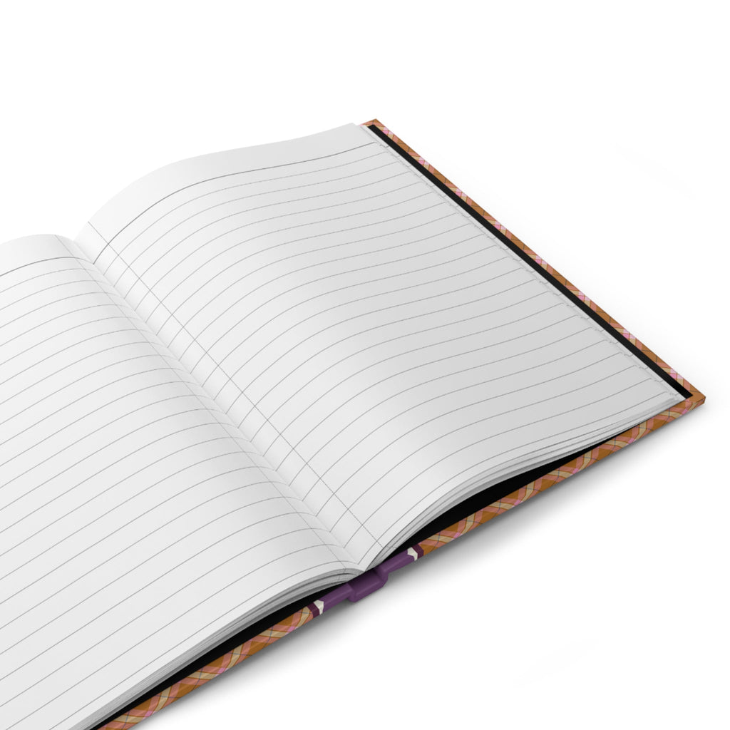 Orange and Purple Notebook