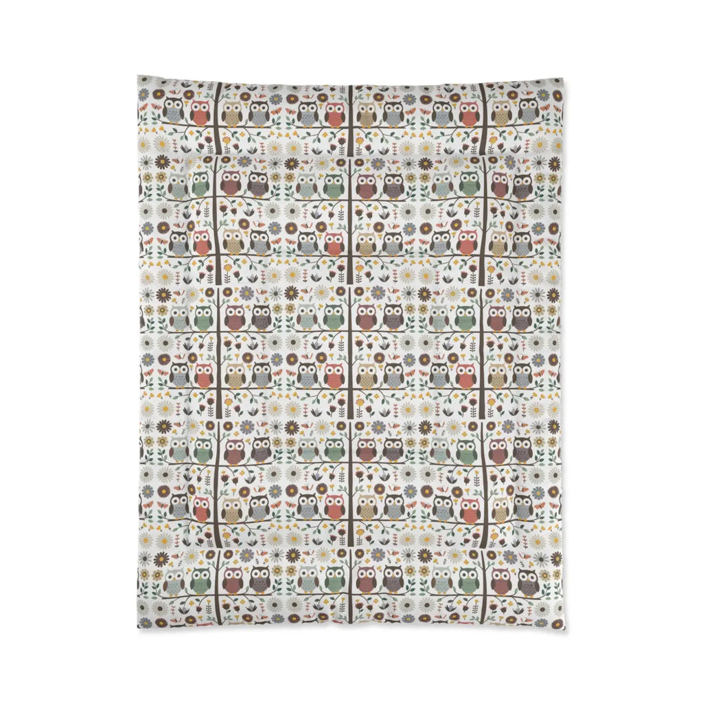 Cozy Tree Comforter - Bright White Eco-Friendly - DipaliZ