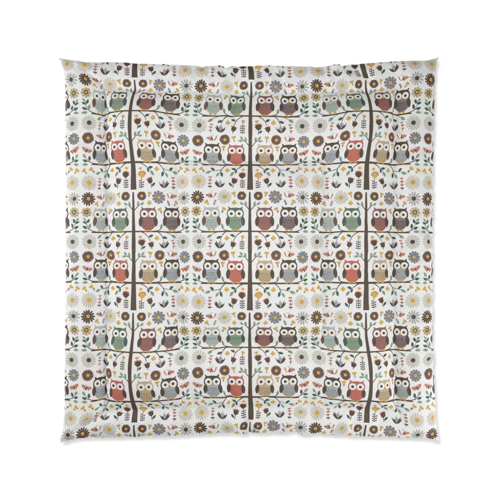 Cozy Tree Comforter - Bright White Eco-Friendly - DipaliZ