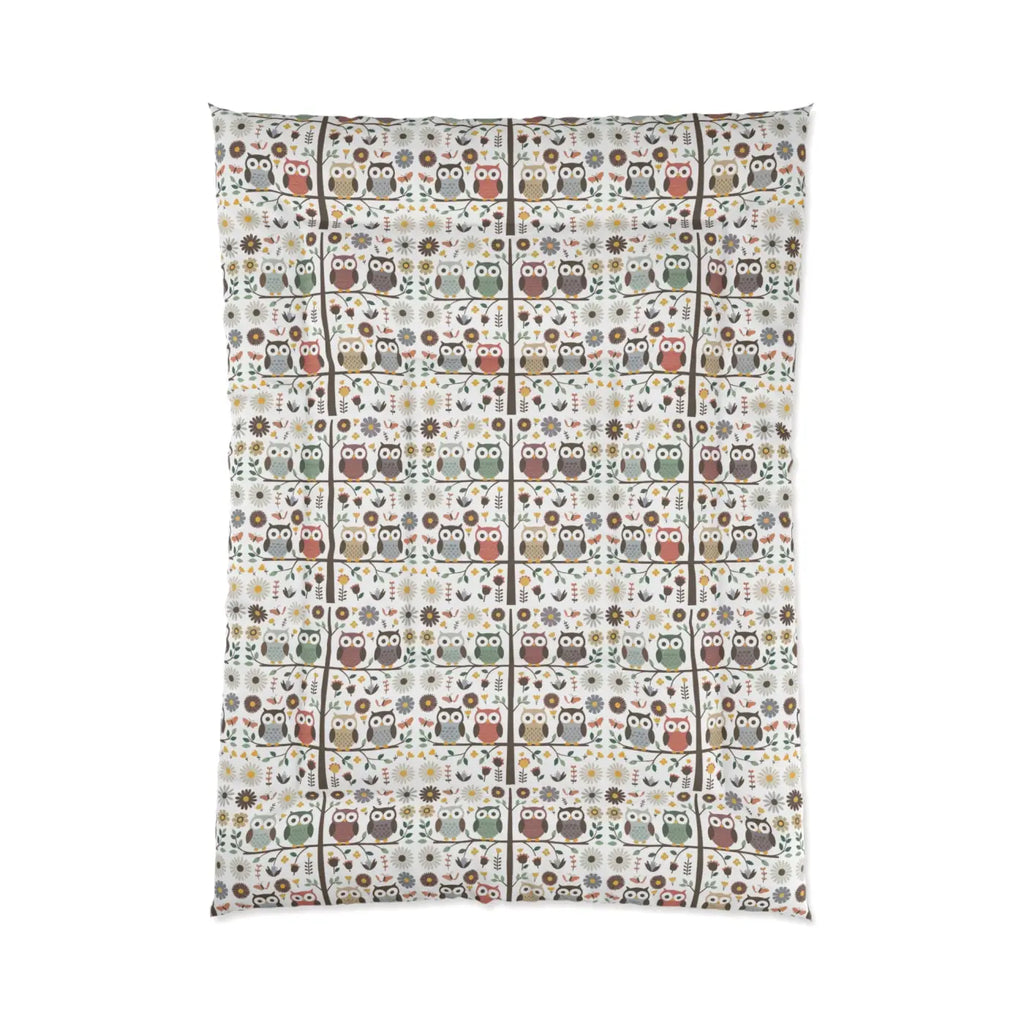 Cozy Tree Comforter - Bright White Eco-Friendly - DipaliZ