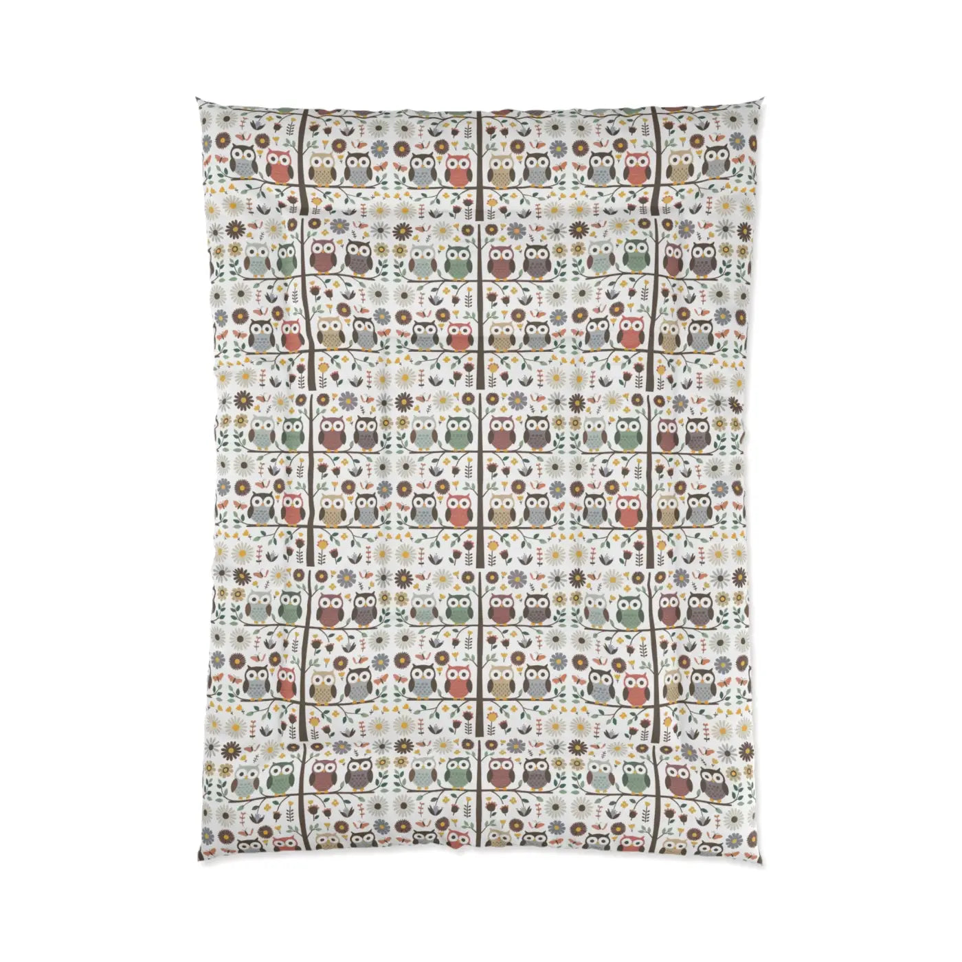 Cozy Tree Comforter - Bright White Eco-Friendly - DipaliZ