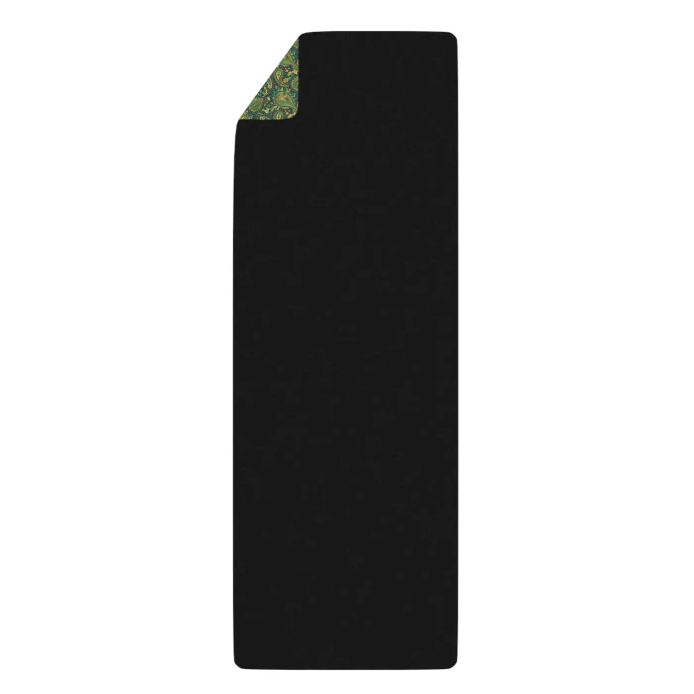 Paisley Rubber Yoga Mat - Non Slip Microfiber - Dipaliz