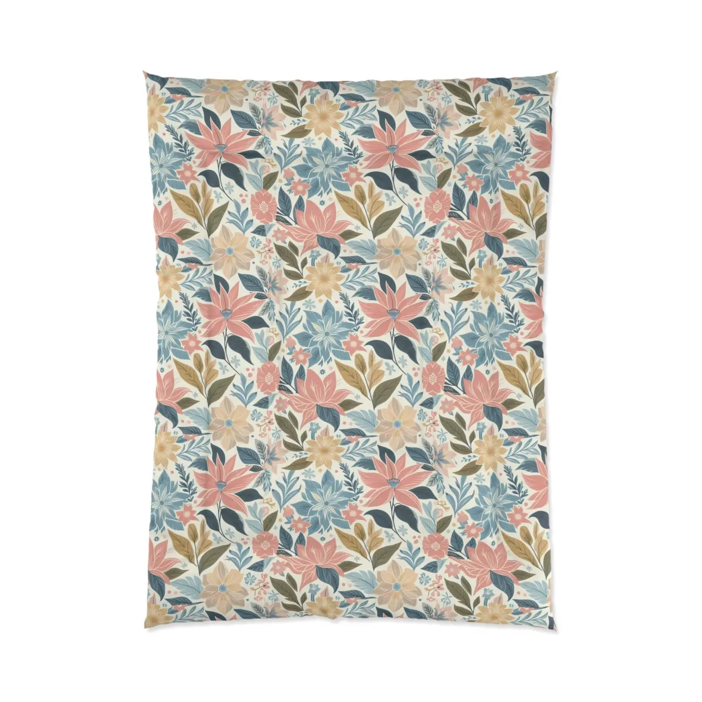 Dreamy Pastel Floral Comforter - Lightweight - DipaliZ