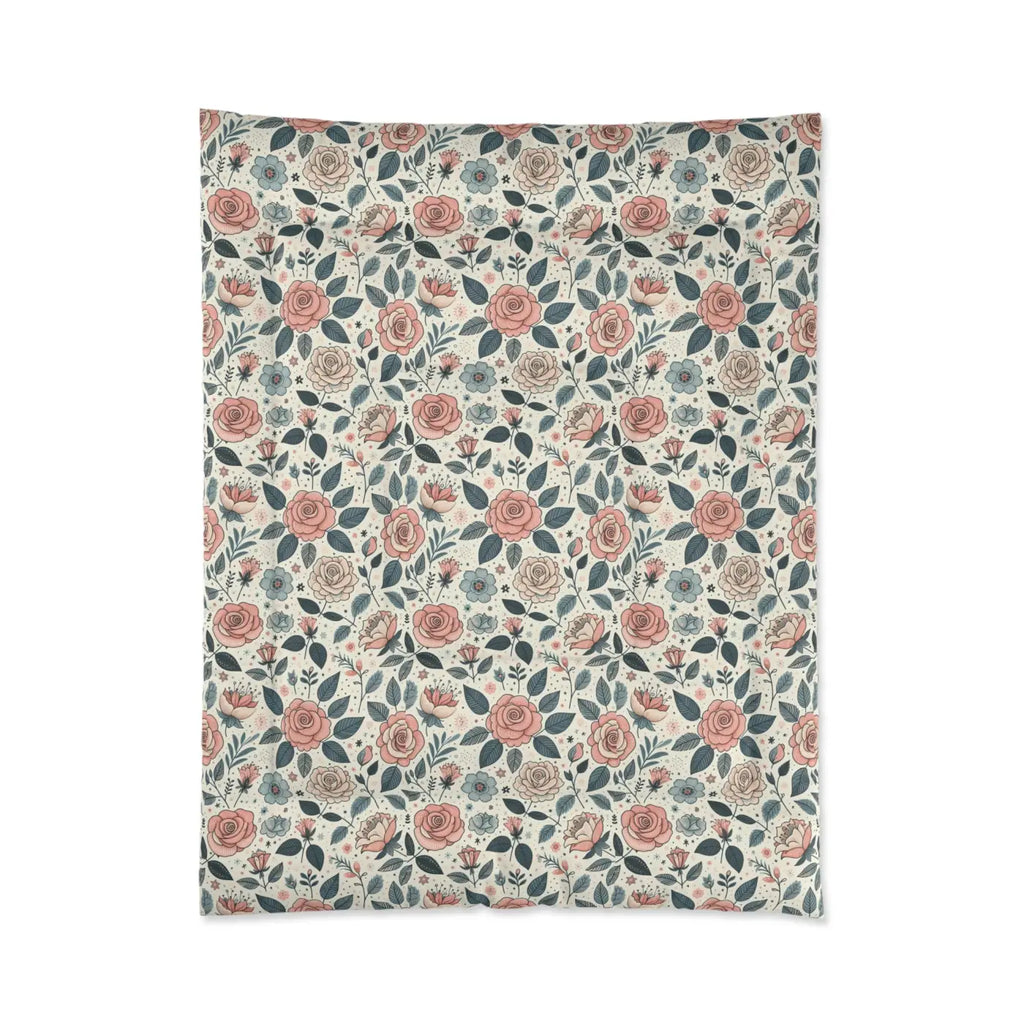 Dreamy Pastel Rose Comforter - Trendy Elegance - DipaliZ