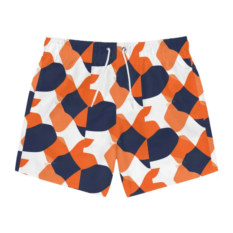 Ocean State Styles Swim Trunks Geometric Patterned Unisex