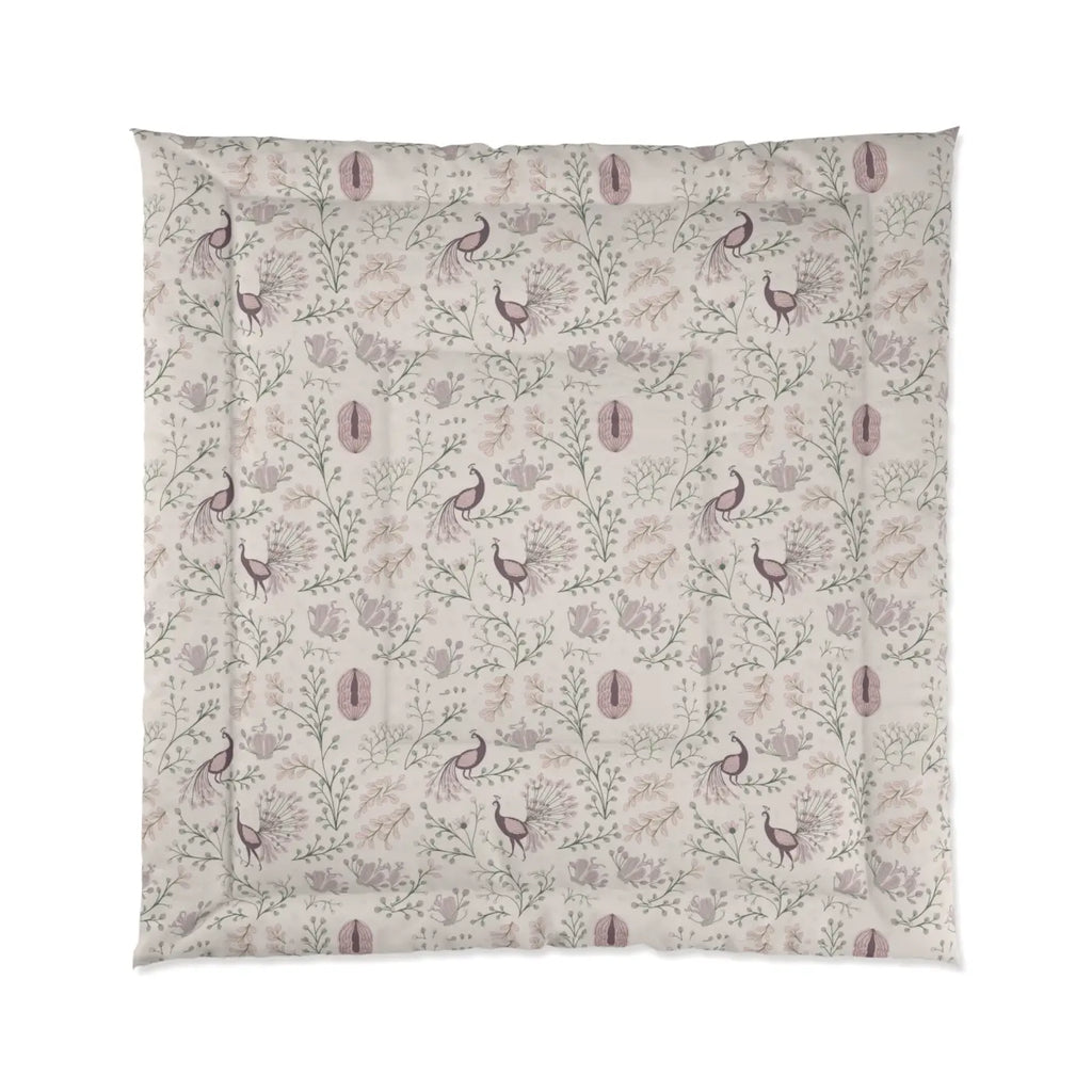 White Luxe Comforter - Modern Snuggly Polyester - DipaliZ