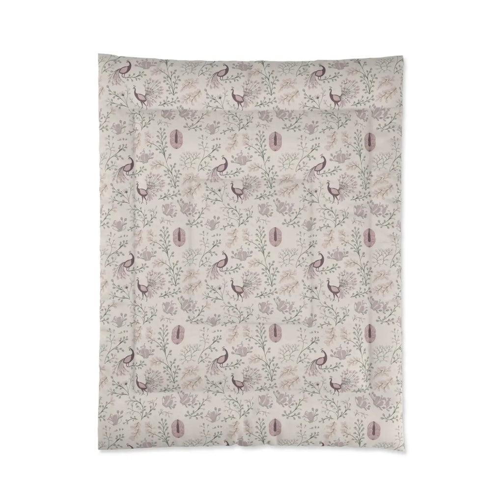 White Luxe Comforter - Modern Snuggly Polyester - DipaliZ