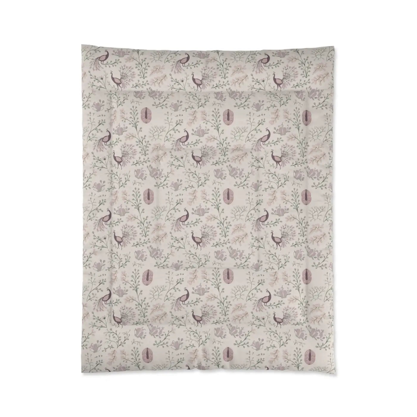 White Luxe Comforter - Modern Snuggly Polyester - DipaliZ