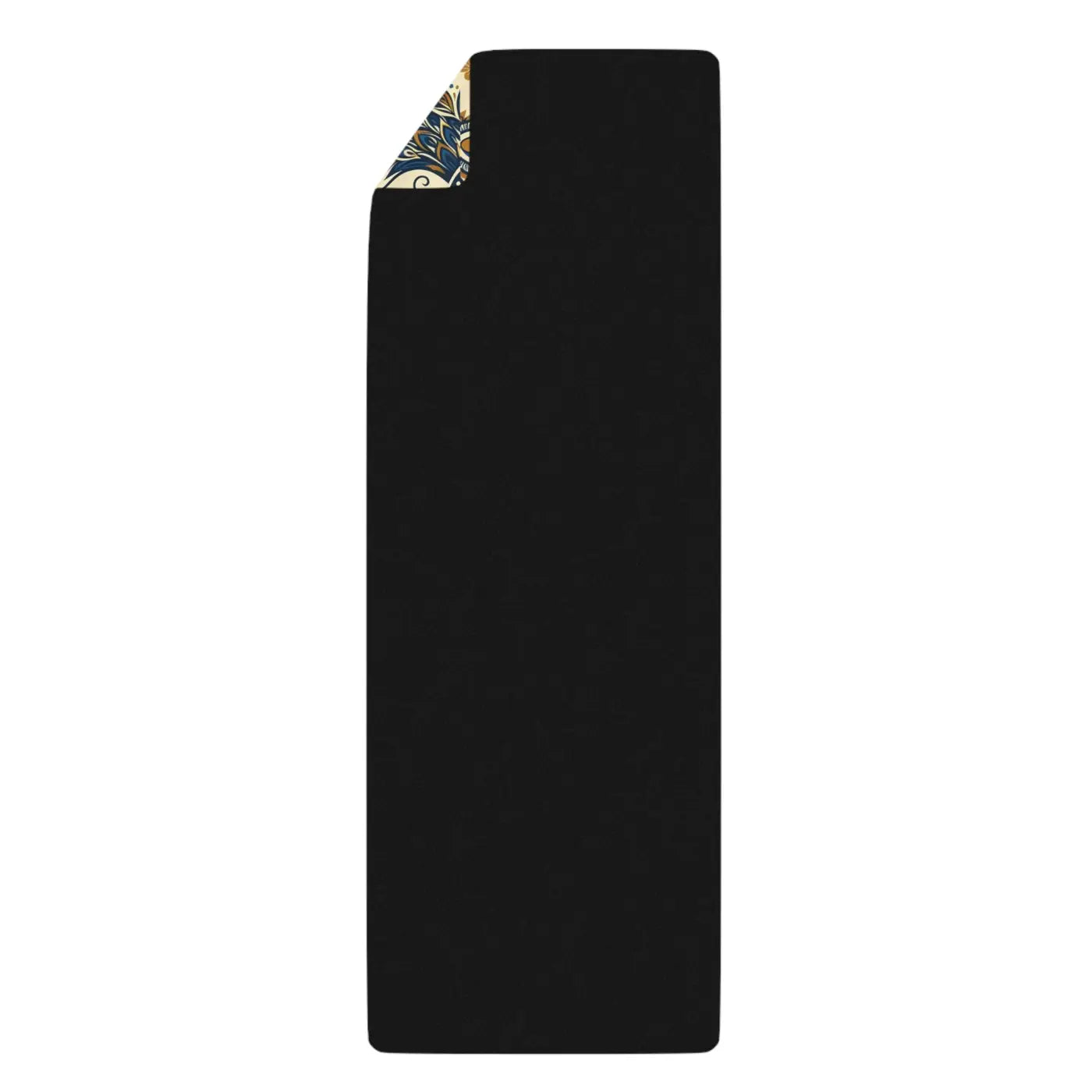 Vibrant Printed Rubber Yoga Mat - Microfiber Suede - Dipaliz