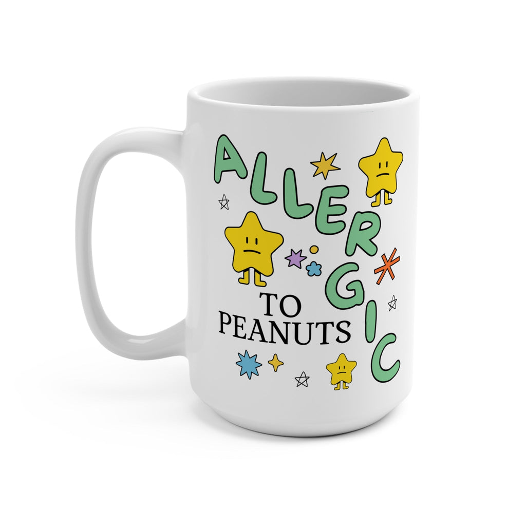 Peanut Allergy: 15 Oz Coffee Mug