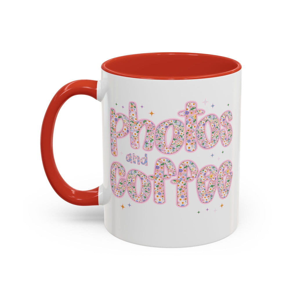 Photos and Coffee 11 Oz Mug: Cute Photographer Gift