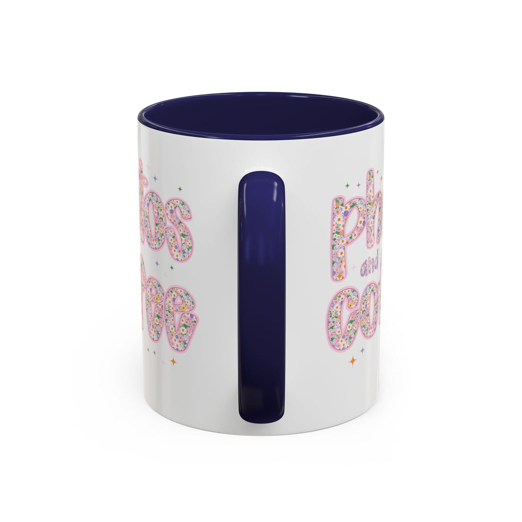 Photos and Coffee 11 Oz Mug: Cute Photographer Gift